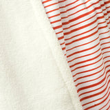 Brushstroke Stripe Sherpa Baby Blanket
