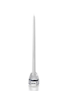 15" Taper Candles - White (Set of 12)