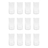 12-Pack Glass Flower Vases Heavy Duty Cylinder Design 10" Clear - Durable Centerpieces for Events