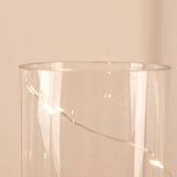 2-Pack Glass Flower Vases Heavy Duty Cylinder Design 32" Clear - Durable Centerpieces for Events