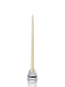 15” Taper Candles - Ivory (Set of 12)