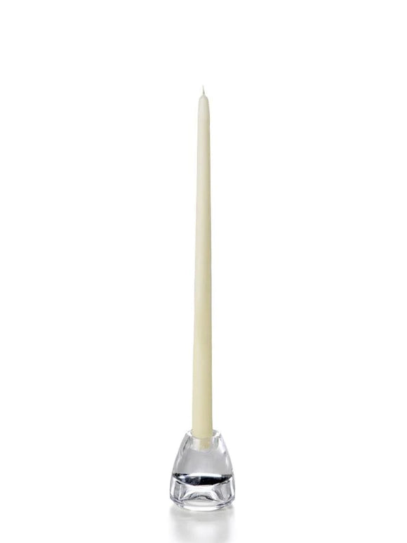15” Taper Candles - Ivory (Set of 12)