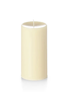 4” x 8” Pillar Candles - Ivory (Each)