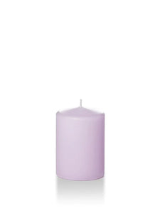 3" x 4” Pillar Candles - Lavender (Set of 3)