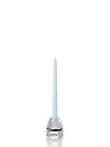 10" Taper Candles- Ice Blue (Set of 12)