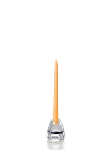 10" Taper Candles- Peach (Set of 12)