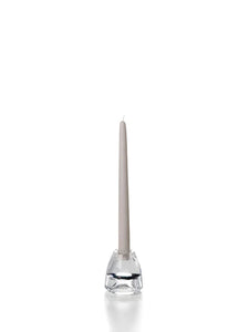 10" Taper Candles- Taupe (Set of 12)