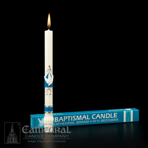 BAPTISMAL BEESWAX CANDLES