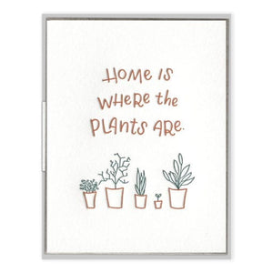 WHERE THE PLANTS ARE