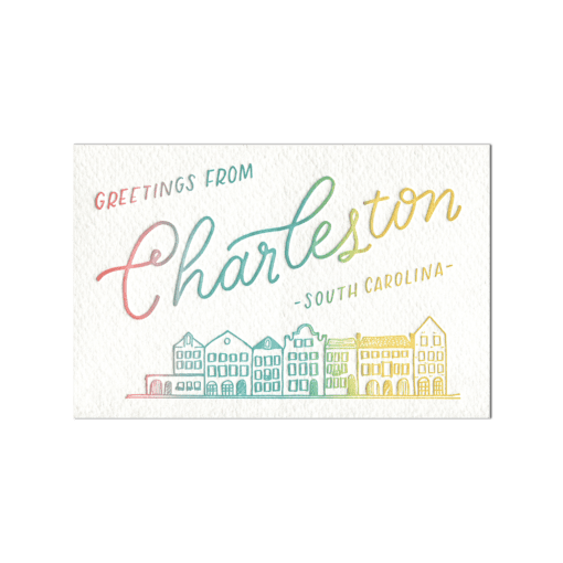 GREETINGS FROM CHARLESTON